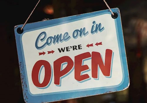 Business Shop Front Signage